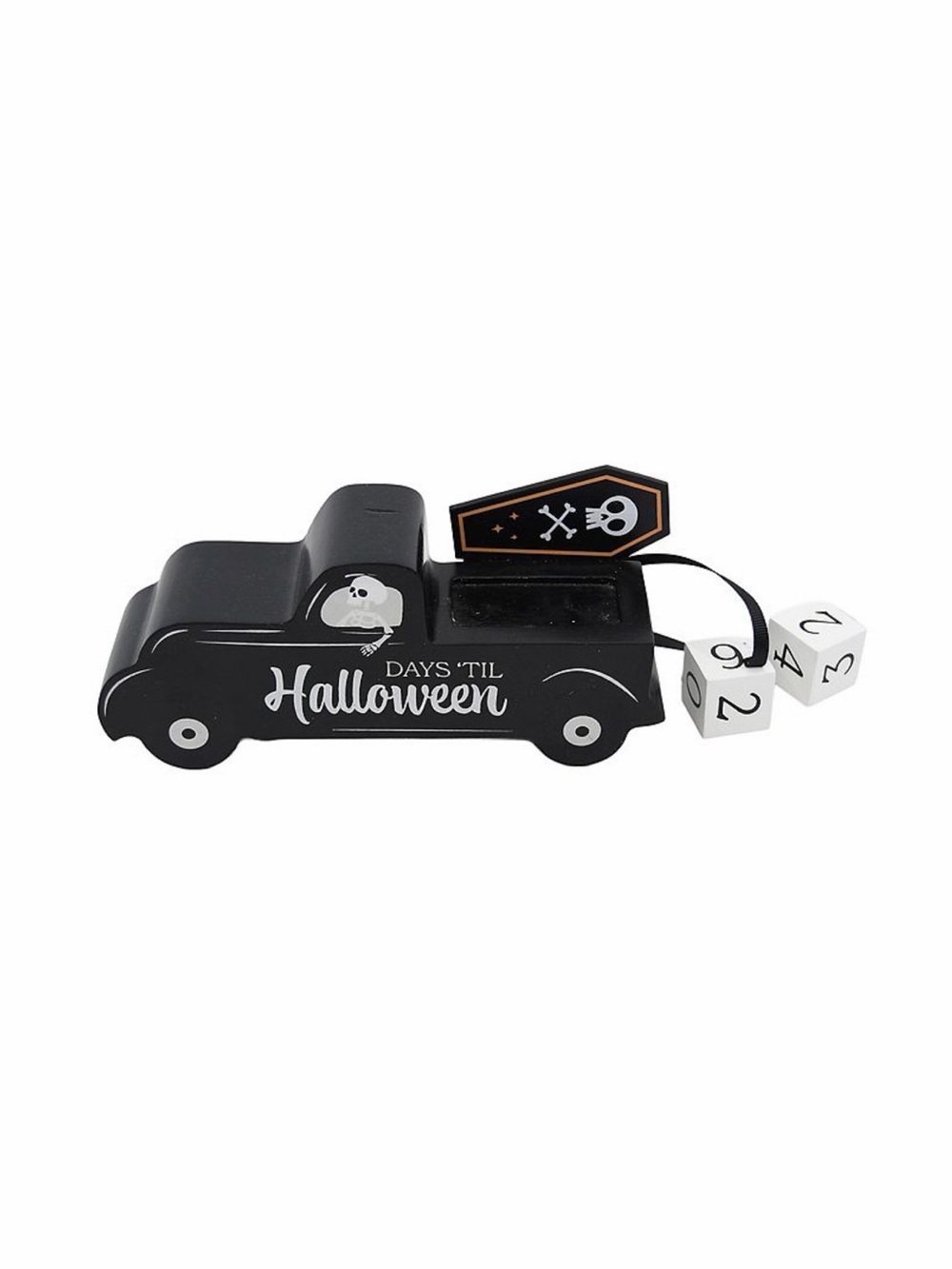 Halloween Countdown Truck Decor - Black